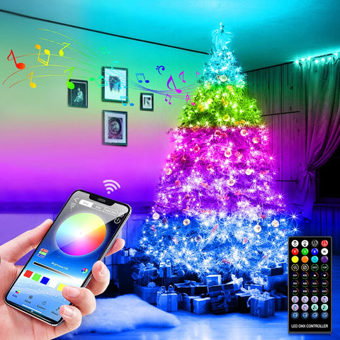 Image of 🔥(CYBER OFERTA 2X1)🔥 LUCES NAVIDEÑAS LED RGB INTELIGENTES🎁✔️